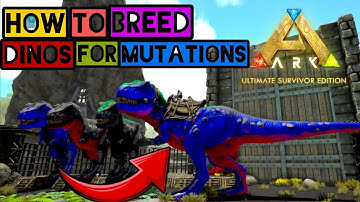 How To Breed Dinos For Mutations and Stats Ark Mobile | Ark Ultimate Mobile Edition