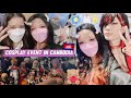 Vlog  dark fantasy cosplay event in cambodia  met thames malerose  tyzanin