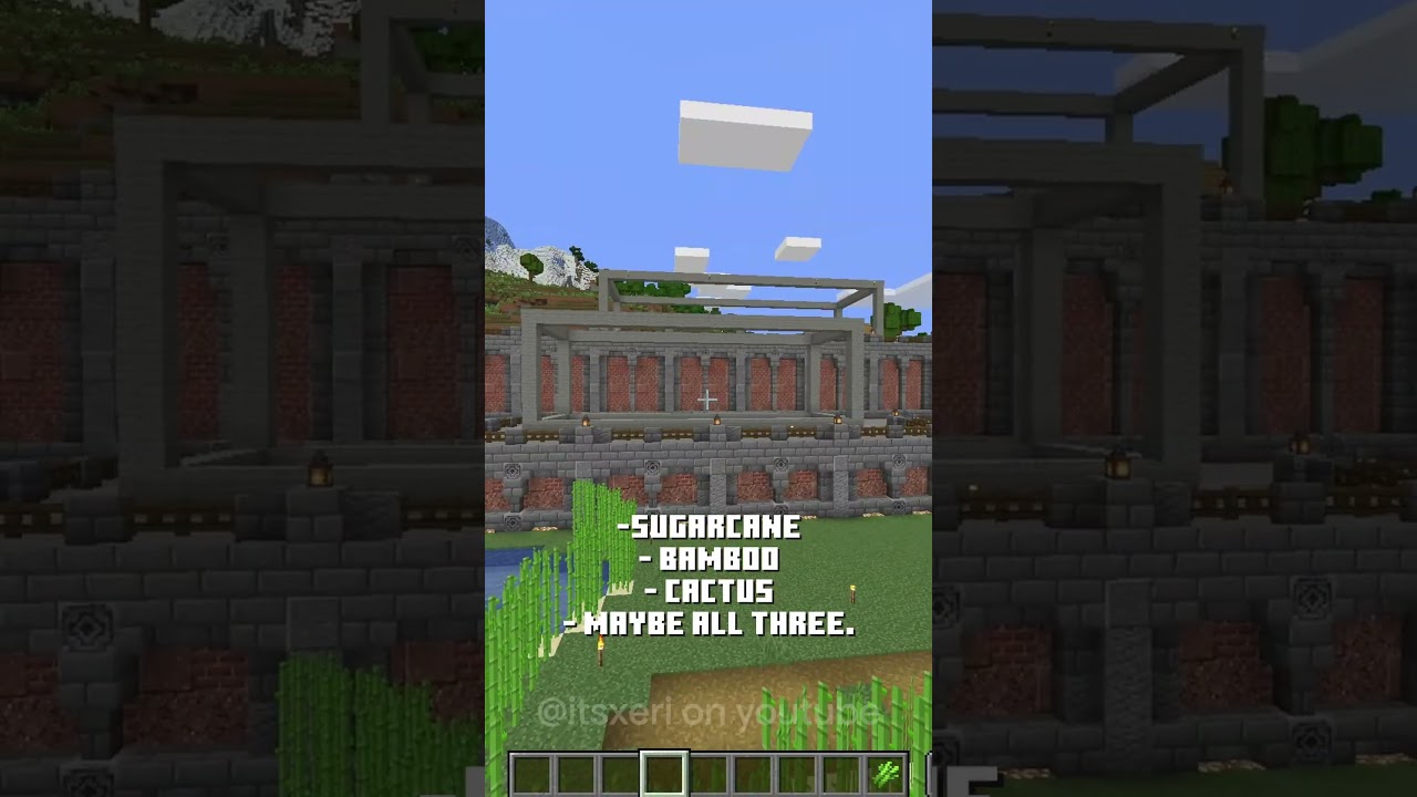 Touring a planned base...? | #minecraft #minecraftshorts #shorts