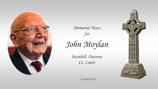 Requiem Mass forJohn Moylan,Barnhill Durrow, Co.Laois.March 22 2023