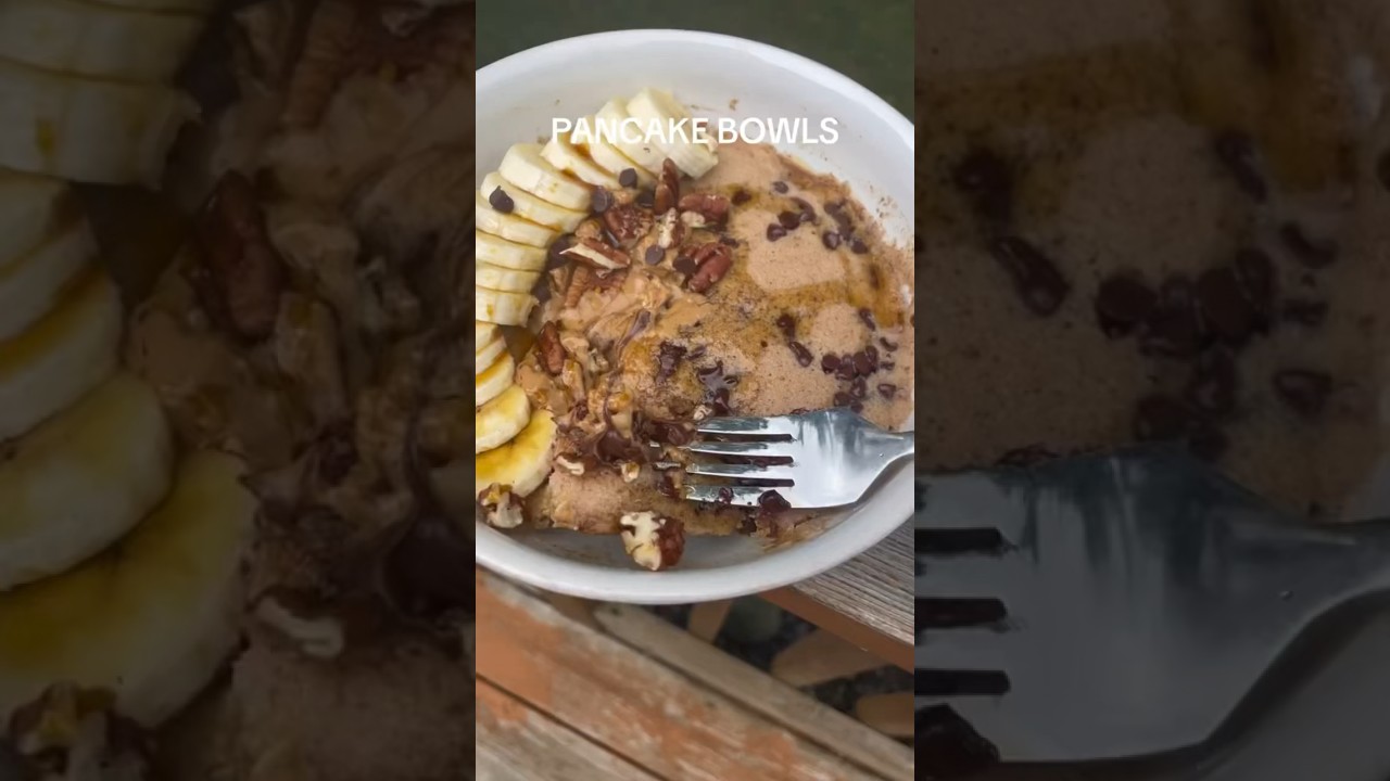 Protein Pancake Bowls