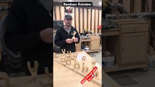 Bandsaw Reindeer  #shorts