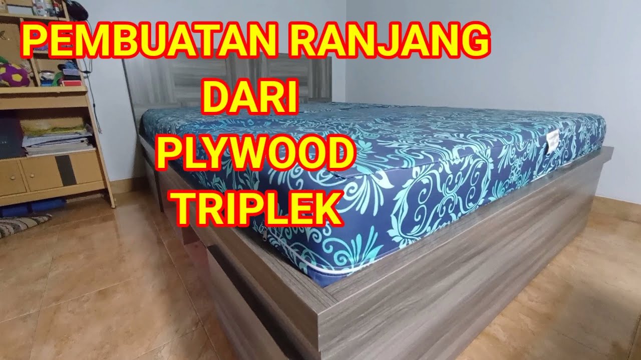 BIKIN RANJANG.tutorial bikin ranjamg dari bahan triplek - YouTube