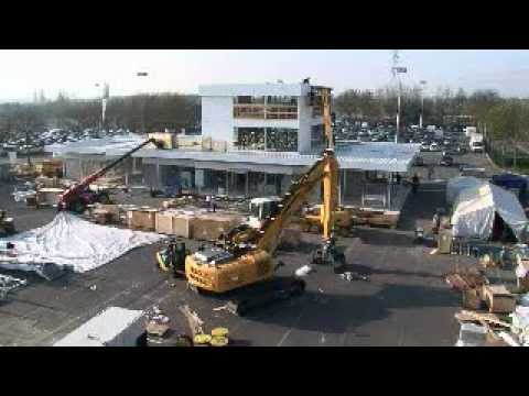 INTERMAT Paris 2012 en construction