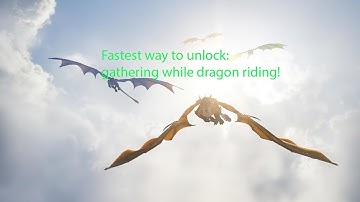 How to unlock gathering while mounted, World of Warcraft: Dragonflight
