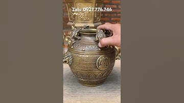 Hủ cóc chiêu tài #đồđồngnguyễnnghi #đồđồngxưa #phongthuy #trendingshorts #đồcổ