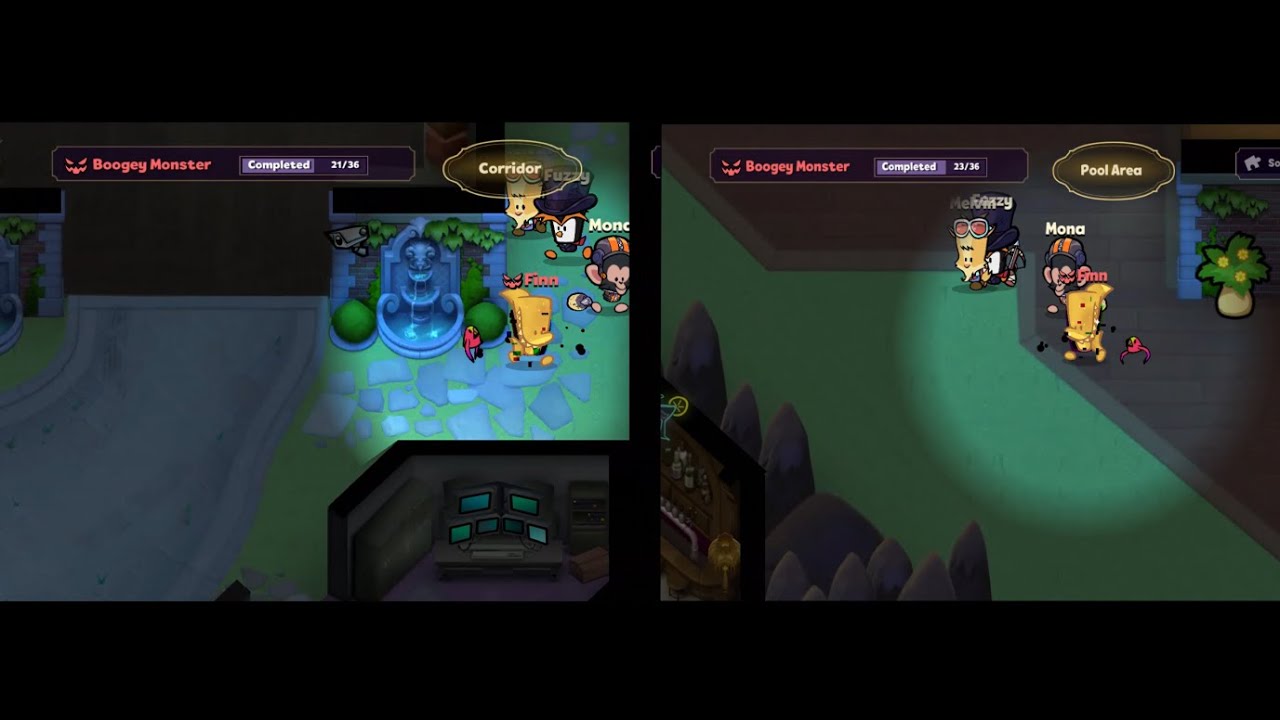 THE BEST BOOGEY MONSTER CHASE EVER! / SUSPECTS MYSTERY MANSION.