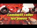 Comment bien coller des pneus en rc toutterrain 18e buggy 