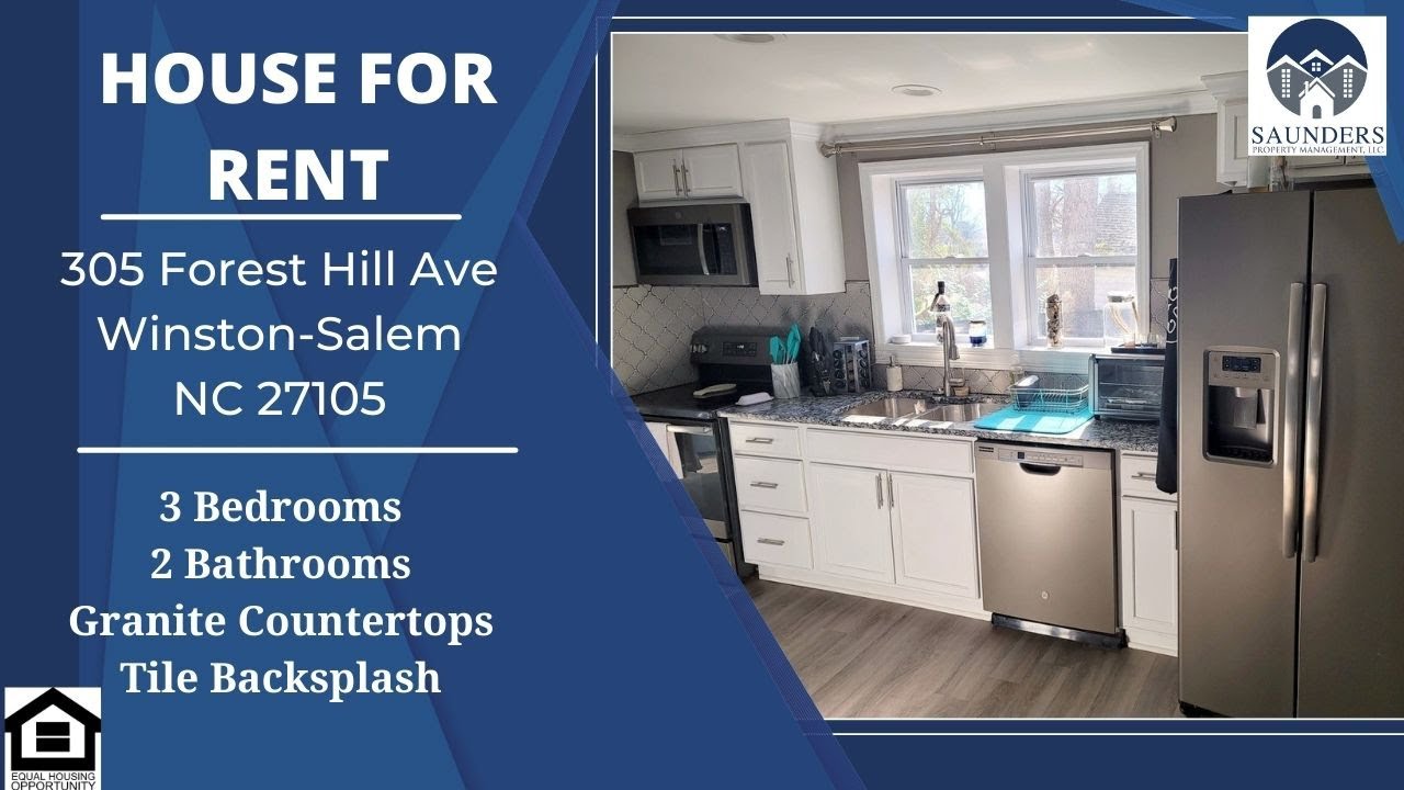 "Winston Salem Homes For Rent" 305 Forest Hill Ave