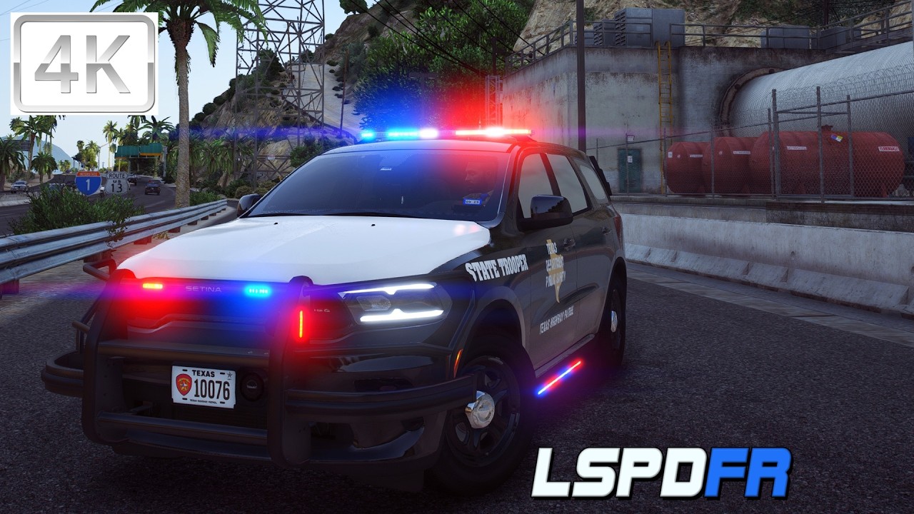 GTA 5 MODS LSPDFR | Highway Patrol DPS DURANGO