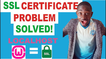 Free SSL Certificate for localhost, Enable https on wampserver