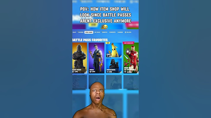 Battle pass skins are coming to the item shop #fortnite #fortniteclips