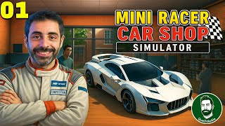 Mini Racer Car Shop Simulator - Gameplay - OPENING A NEW SHOP - 01 screenshot 5