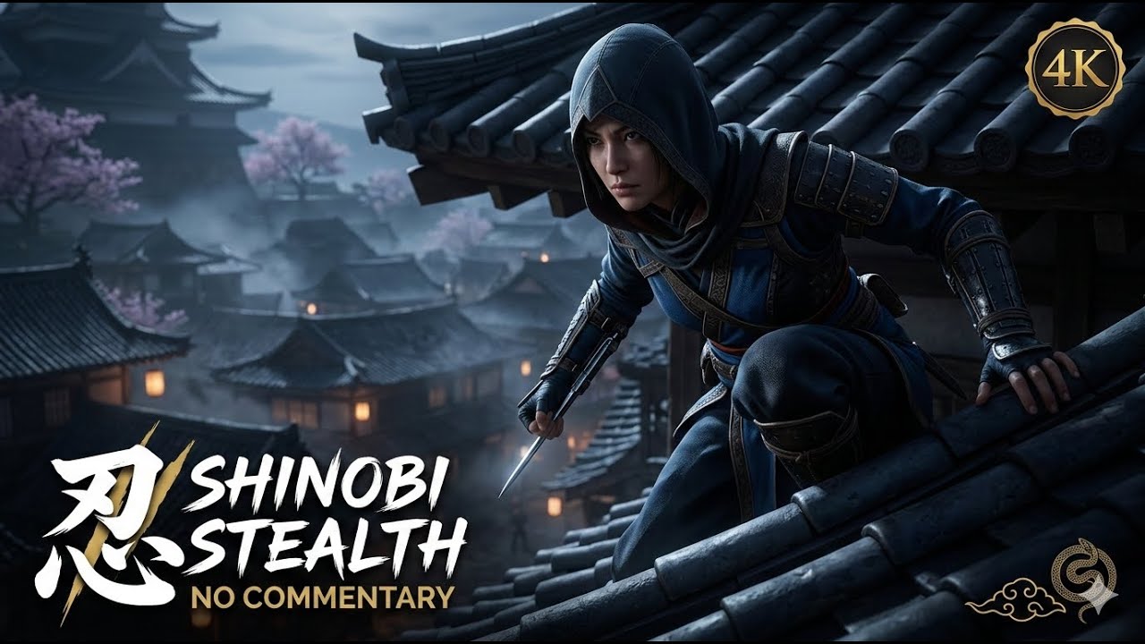 Assassin's Creed Shadows | Shinobi Stealth & Samurai Combat | 4K | No Commentary
