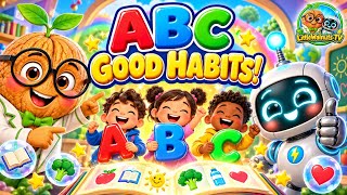 ABC Good Habits Song 🌟 | A to Z Healthy Habits for Kids | LittleWalnuts-TV
