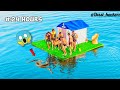 Living 24 Hours In Floating House On Water - Challenge 😱 यह क्या हो गया 🤯 || Mr Indian Hacker 🔥