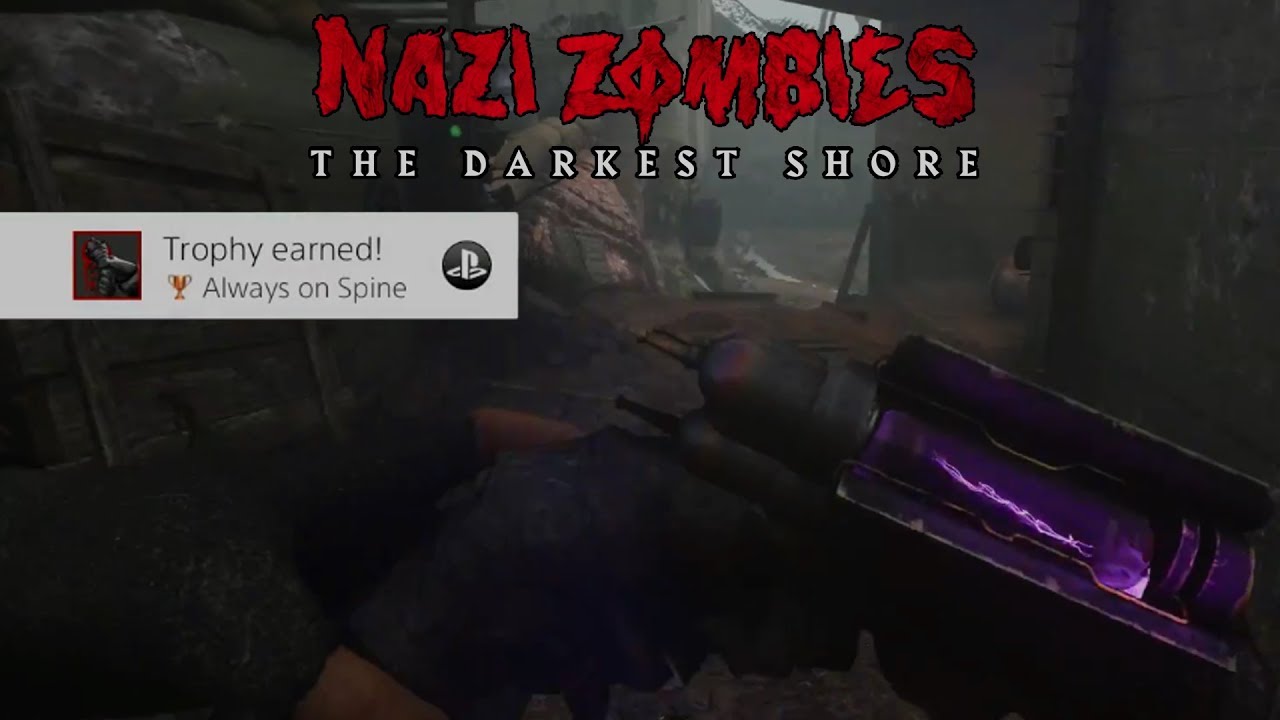 DOWNLOAD DLC 1 'THE DARKEST SHORE' EARLY (RIGHT NOW!) COD WW2 ZOMBIES DLC 1  THE RESISTANCE 