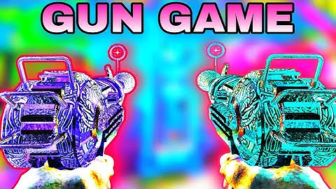 SMALLEST Cod Zombies Map GUN GAME