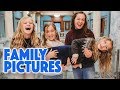 GRWM Get Ready With Me FAMILY PICTURES! And some of our favorite Awkward Family Photos!
