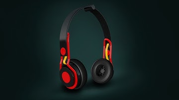 Cinema 4D Headphone Modeling en Texturing Compleet Tutorial