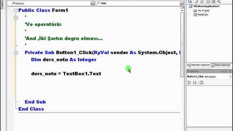 VisualBasic NET 2008 Ders 49   Ve  And  Operatörü   Mozilla Firefox