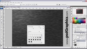 Metal texture Photoshop tutorial