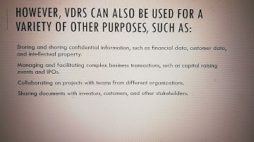 When Should You Consider Using a Virtual Data Room?