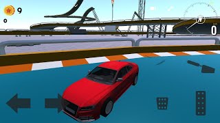 Mega ramp: skyblock parkour car jump stunts & run screenshot 4