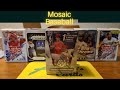 Mosaic Baseball. New Product.