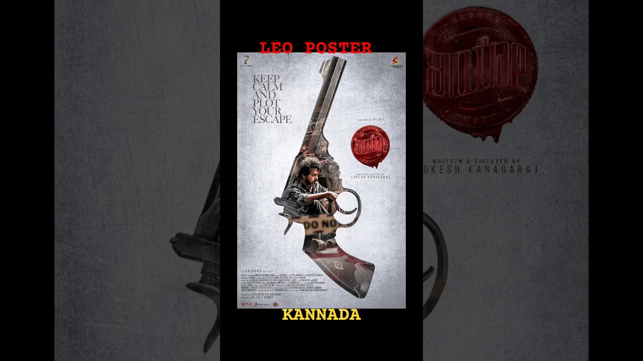 LEO THALAPATHY VIJAY UPDATE POSTER 