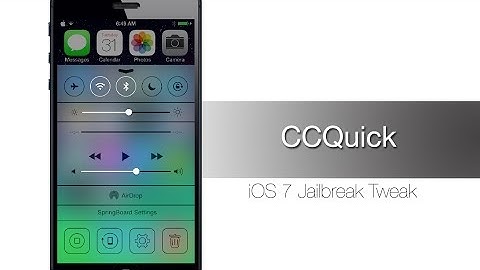 CCQuick iOS 7 Jailbreak Tweak: Hands-on - iPhone Hacks