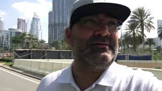 Dubai Sokakları Burj Khalife