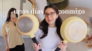 Unos días conmigo | Limpio mis sartenes, barbacoa coreana en casa y compras Oysho