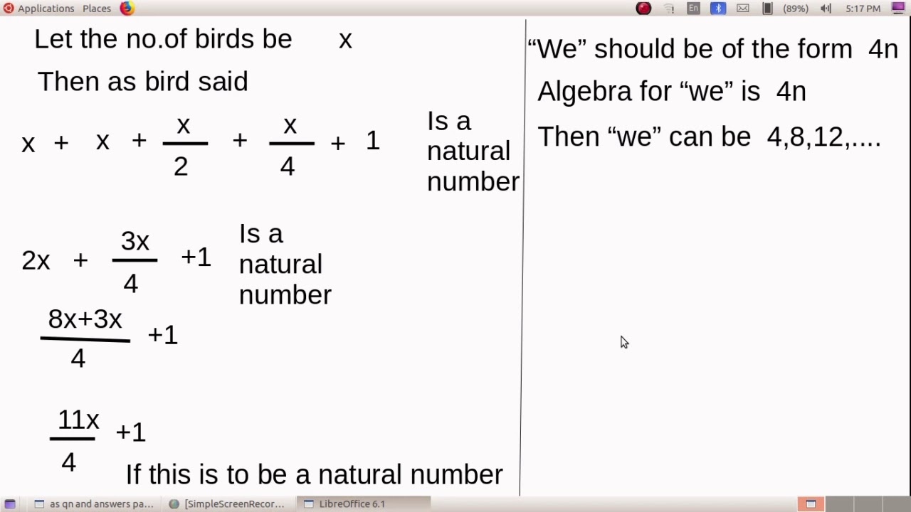 arithmetic sequence qns and answers part 1 - YouTube