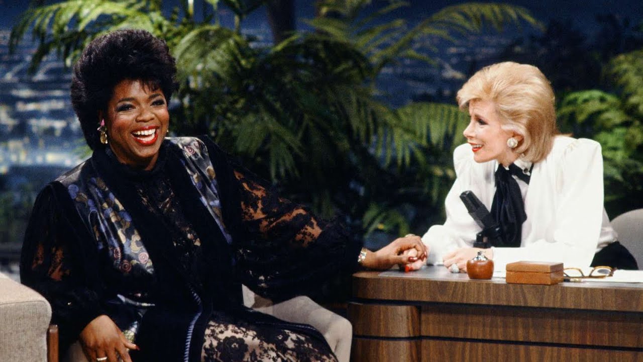Oprah on Joan Rivers talk show in 1985 YouTube
