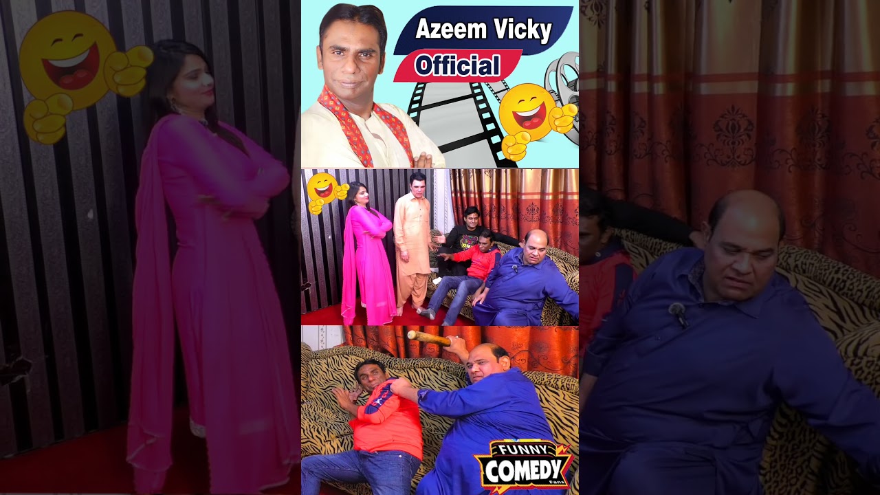 agha majid ne kis kis ki bezati kar di dekho zara  azeem vicky official #funnyprank #comedy #funny