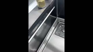 “Multi Function Kitchen Sink 😍 | Ready Made Smart Sink | #orvitobathware#construction