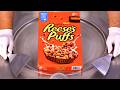 ASMR | How to make Reeses Puffs - Ice Cream Rolls | Satisfying &amp; Delicious (no talking)