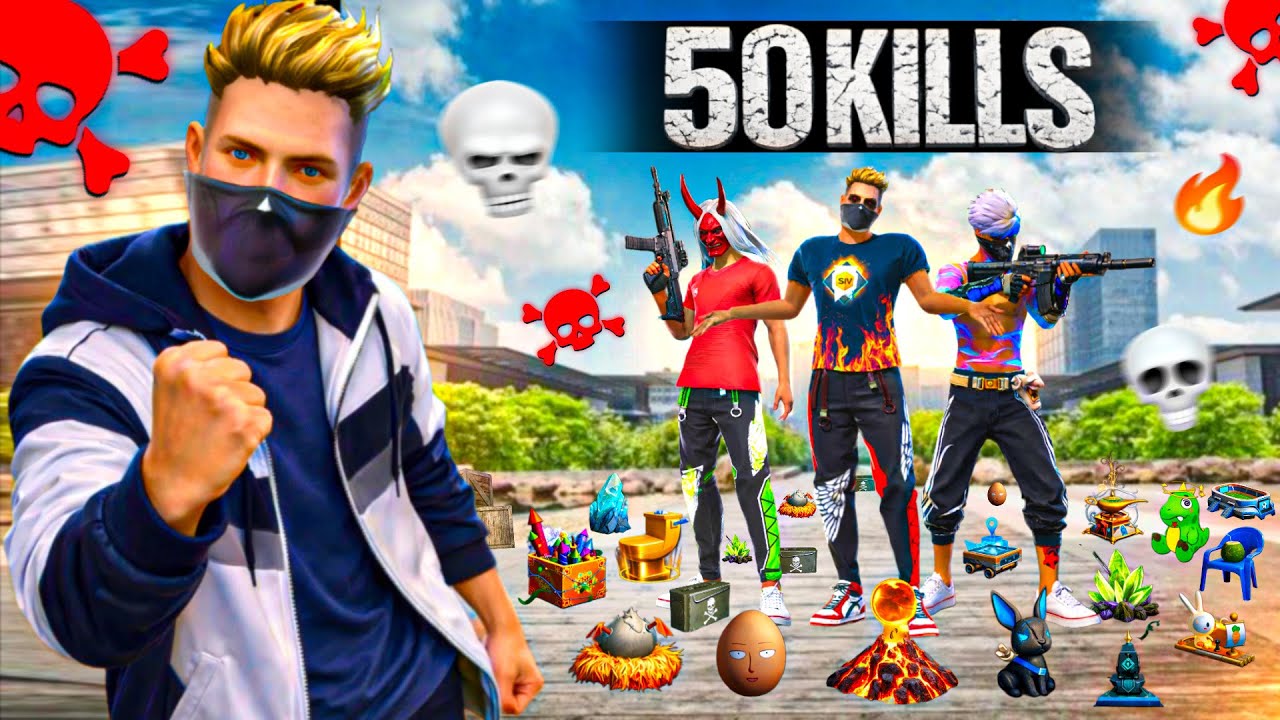 50 Kills BR Rank Match 😱 | Full Domination Gameplay 🔥!!