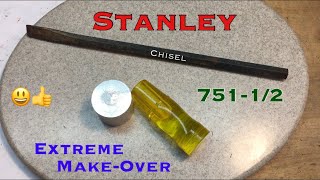 Stanley 751-1/2 Cold Chisel Extreme Modification.