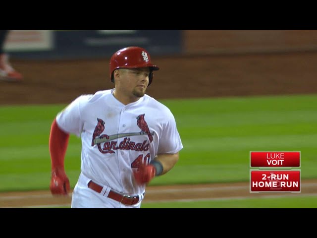 Voit belts his first career home run 