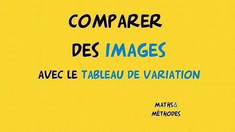 Comparer des images d