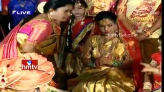 Union Minister Bandaru Dattatreya Daughter Wedding Ceremony | Hyderabad | HMTV