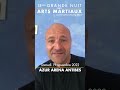 Michel villano le tnor de limitation prsentateur de la 15e grande nuit des arts martiaux 19 nov