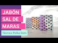 Jabón Artesanal con Sal de Maras - Polka Dots | Sanae