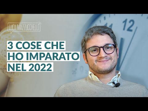 3 cose che
