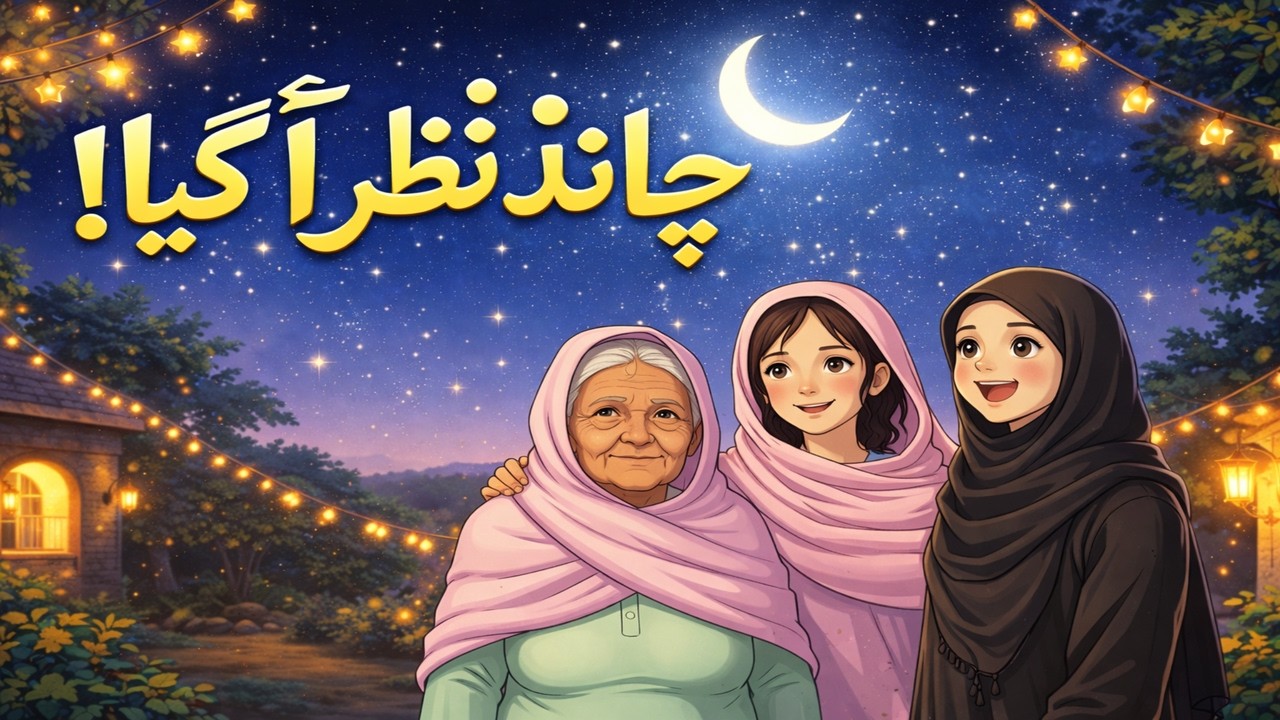 “Ramadan Shopping & Chand Mubarak! Dadi aur Bachay ka Village Vlog ❤️✨”#ghiblistyle #viralvideo