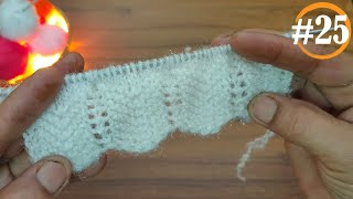 Easy & Simple Knitting Border Design | Knitting Design #25