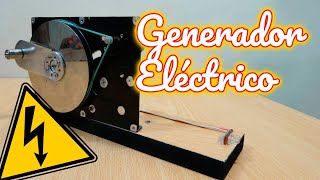 Generador eléctrico casero con Disco Duro - Energía gratis
