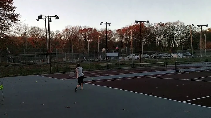 Sarah Oakes College Tennis Video